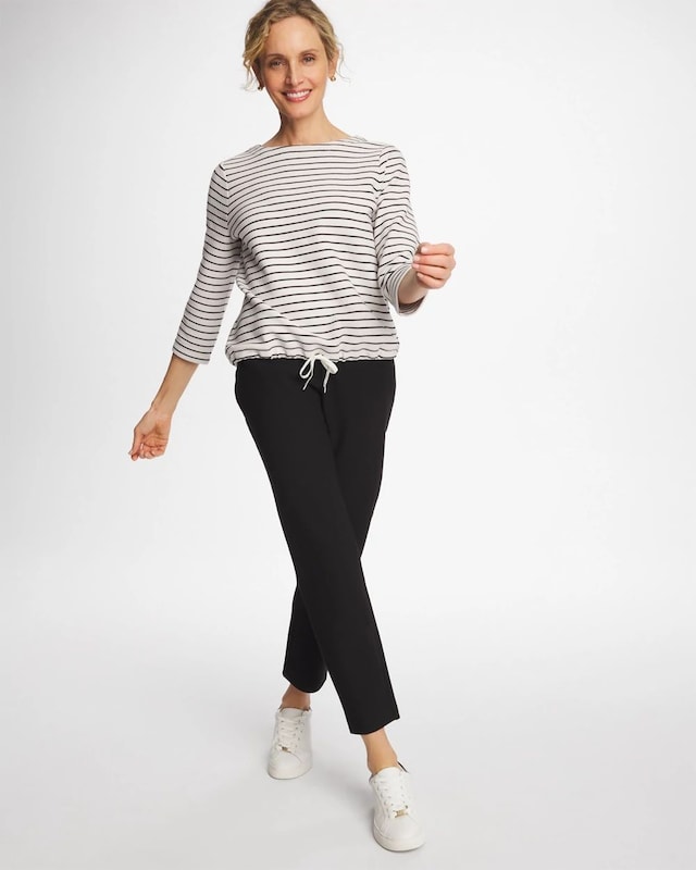 Zenergy Ottoman Knit Ankle Pants - image 2